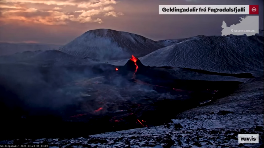Geldingadalur Volcano Live Feed